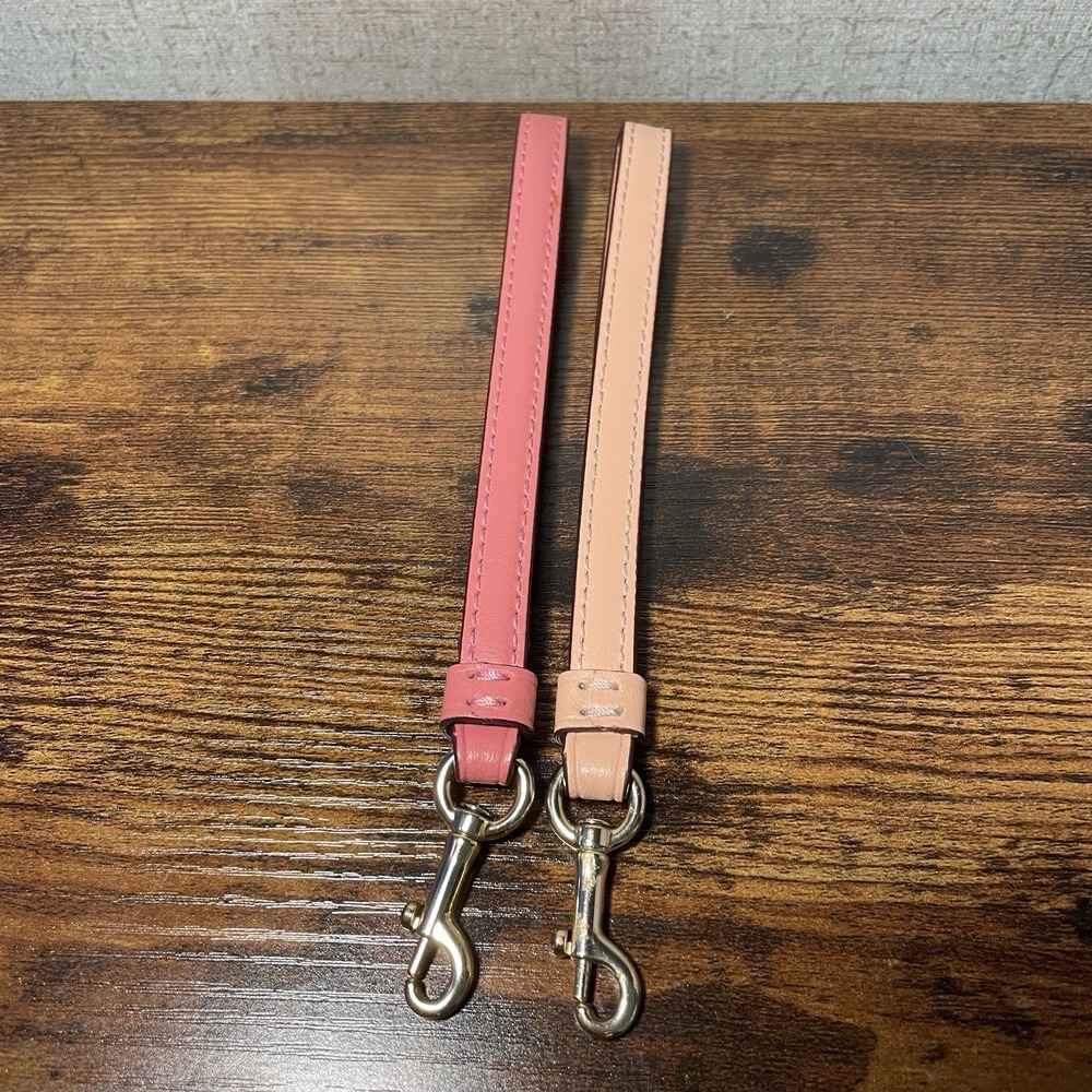 Coach Wrist Straps Light Pink Dark Pink‎ For Wallets